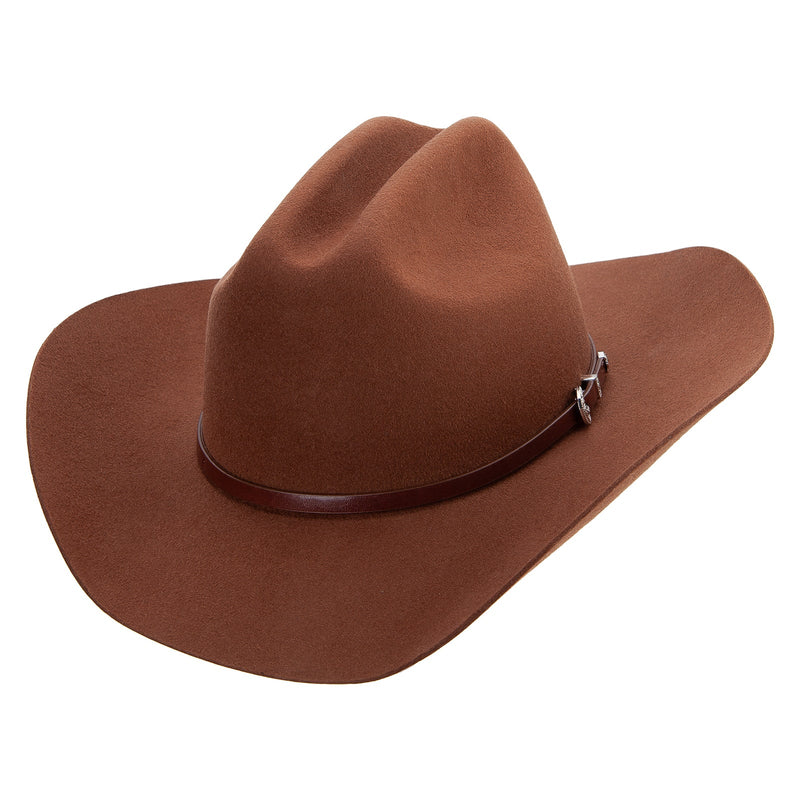 Unisex 3" Brim Cowboy Hat