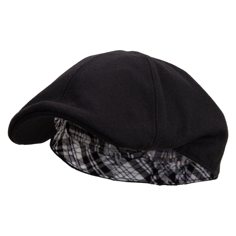 Big Size Woolen Melange Duckbill Ivy Hat