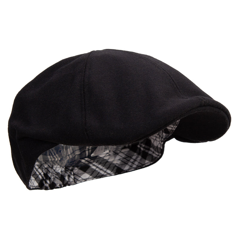 Big Size Woolen Melange Duckbill Ivy Hat