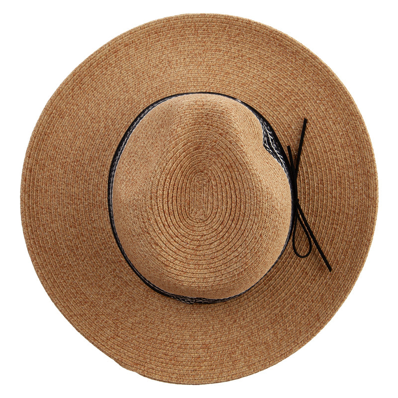Women's Braided Fedora Hat