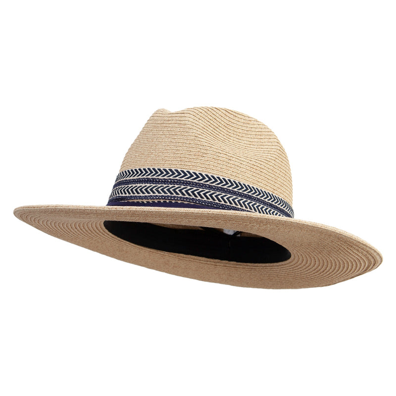 Women's Braided Fedora Hat
