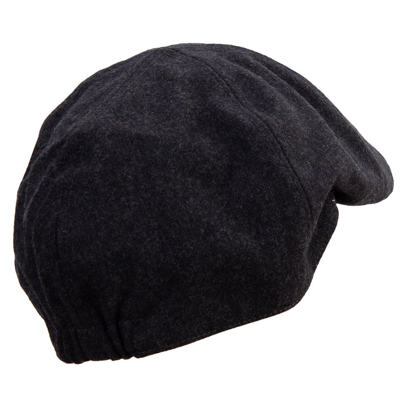 Big Size Woolen Melange Duckbill Ivy Hat