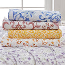Watercolor Floral Sheet Set - Delia Collection by Great Bay Home