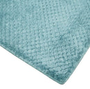 Aqua 2x4 Modern Geometrical Cross Square Hand Made Blue Art silk Area Rug | N4624