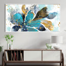 Aqua Lustered Canopy Canvas