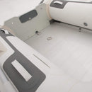 Aqua Marina A-Deluxe 4-Person Inflatable Speed Boat With Comfortable Rowing Seat And Adjustable Center Feet, 8FT  (SAK20456)