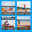 Aqua Marina Atlas 12FT All-Around Inflatable Paddleboard [BT-21ATP] (SAK57569) by SAKSBY WHOLESALE
