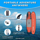 Aqua Marina Atlas 12FT All-Around Inflatable Paddleboard [BT-21ATP] (SAK57569) by SAKSBY WHOLESALE