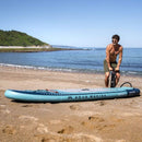 Aqua Marina Beast BT-23BEP Advanced All-Around Inflatable SUP With Carbon Hybrid Paddle, 10FT (SAK89512)