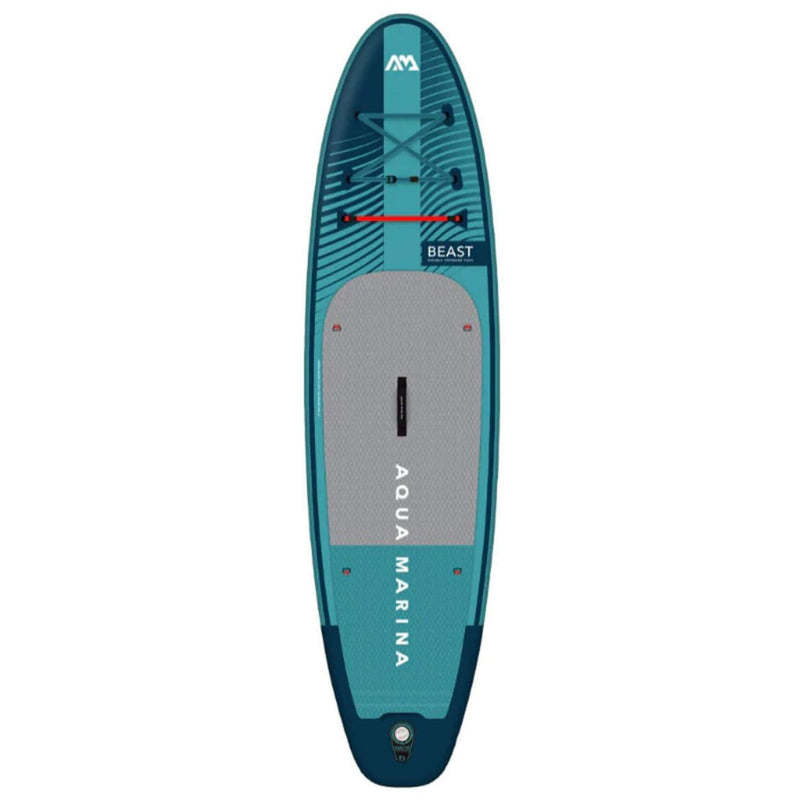 Aqua Marina Beast BT-23BEP Advanced All-Around Inflatable SUP With Carbon Hybrid Paddle, 10FT (SAK89512)