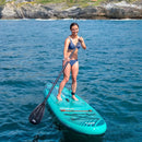 Aqua Marina Breeze 9FT Green Compact Inflatable SUP With Drop Stitch Light Technology [BT-23BRP] (SAK68745) by SAKSBY WHOLESALE