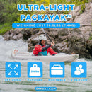 Aqua Marina Halve Ultra-Light Packayak™ 2-Person Kayak With DWF Deck [Paddle Excluded] [HA-398] (SAK41876) by SAKSBY WHOLESALE