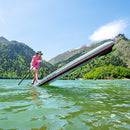 Aqua Marina Hyper BT-23HY02 Navy Touring SUP With Hydrodynamic Rail Edges & Adjustable Bungee, 12FT (SAK23285)