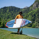 Aqua Marina Hyper 12FT Navy Touring SUP With Hydrodynamic Rail Edges & Adjustable Bungee [BT-23HY02] (SAK23285) by SAKSBY WHOLESALE