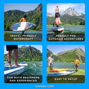 Aqua Marina Hyper 12FT Navy Touring SUP With Hydrodynamic Rail Edges & Adjustable Bungee [BT-23HY02] (SAK23285) by SAKSBY WHOLESALE