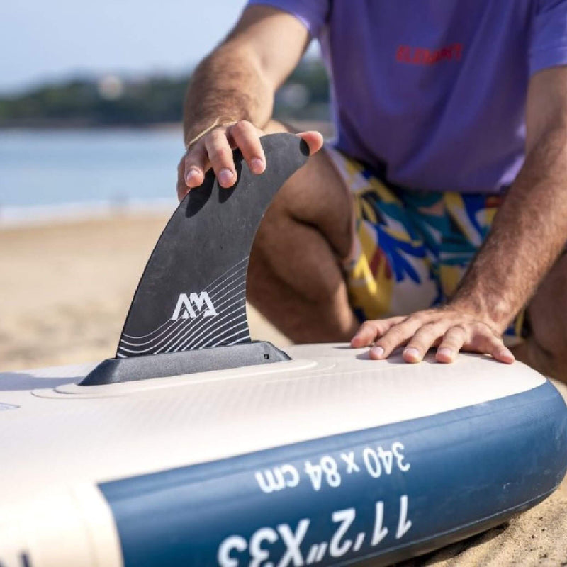 Aqua Marina Magma BT-23MAP All-Around Inflatable SUP With Carbon Hybrid Paddle, 11FT (SAK35791)