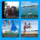 Aqua Marina Magma 11FT All-Around Inflatable SUP With Carbon Hybrid Paddle [BT-23MAP] (SAK35791) by SAKSBY WHOLESALE