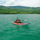 Aqua Marina Memba 330 1-Person Ultra Stiff Touring Kayak With Double Wall Fabric Floor, 10FT (SAK56789)