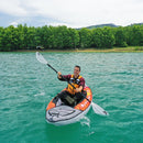 Aqua Marina Memba 330 1-Person Ultra Stiff Touring Kayak With Double Wall Fabric Floor, 10FT (SAK56789)