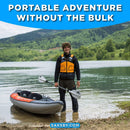 Aqua Marina Memba 390 Premium 12FT 2-Person Touring Kayak With DWF Deck And Paddles [ME-390] (SAK17282) by SAKSBY WHOLESALE