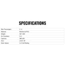 Aqua Marina Memba 390 Premium 12FT 2-Person Touring Kayak With DWF Deck And Paddles [ME-390] (SAK17282)
