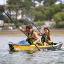 Aqua Marina Tomahawk AIR-K 440 2-Person High Pressure Speed Inflatable Kayak, 14FT (SAK31482)