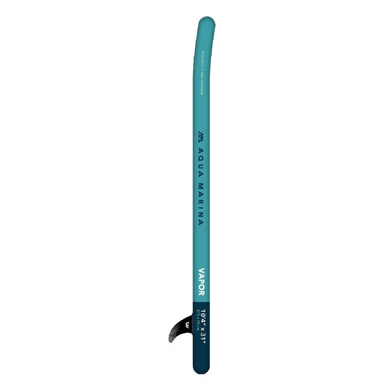 Aqua Marina Vapor BT-23VAP All-Around SUP W/ Sand Ripple Grooved EVA Footpad, 10FT (SAK60532)