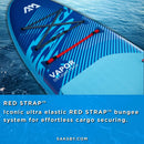 Aqua Marina Vapor 10FT All-Around SUP W/ Sand Ripple Grooved EVA Footpad [BT-23VAP] (SAK60532) by SAKSBY WHOLESALE