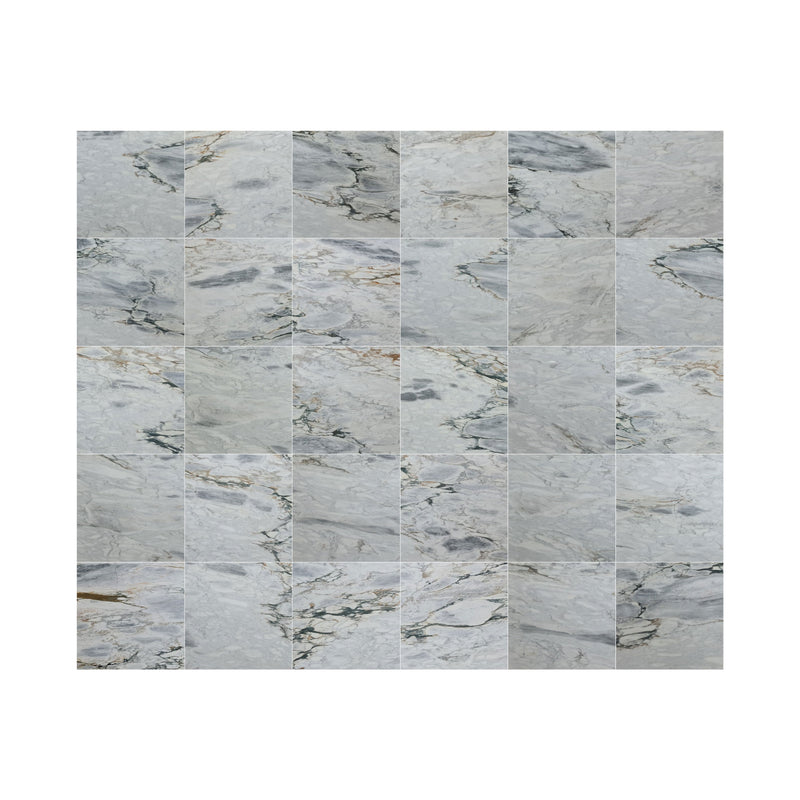 Aqua White Exotic Marble Polished Floor and Wall Tile