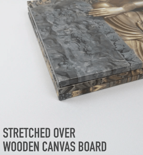 Aquarius - Gold Canvas