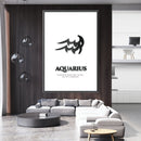 Aquarius - White Canvas