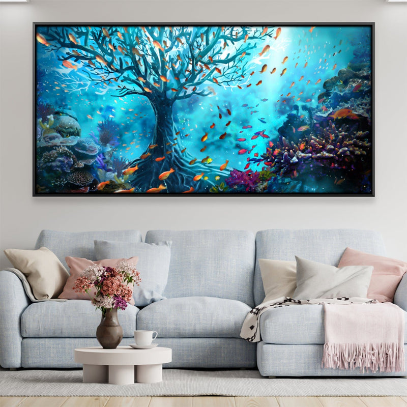 Aquatic Grove Canvas