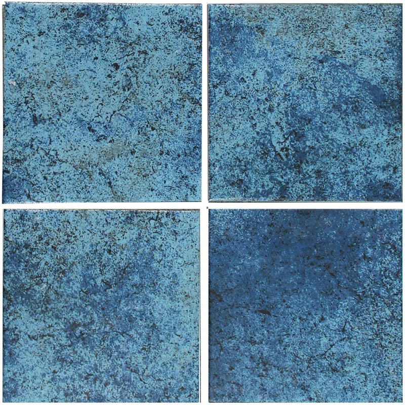 Aquatica Blue Porcelain Pool Tile 6"x6" - Baltic II Collection