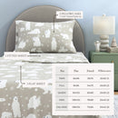 Turkish Cotton Flannel Sheet - Stratton Collection by Great Bay Home