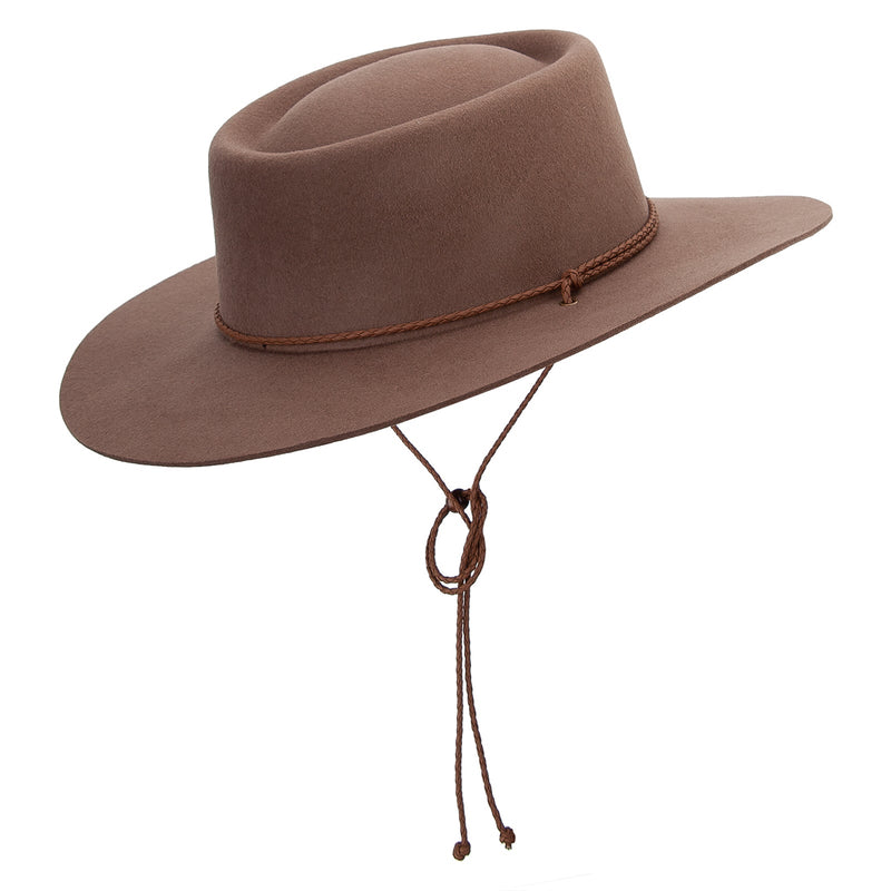 Women's 3.5" Stiff Brim Gambler Hat