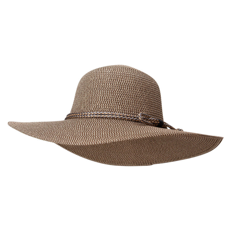 Women's Paper Braid Oval Crown Hat