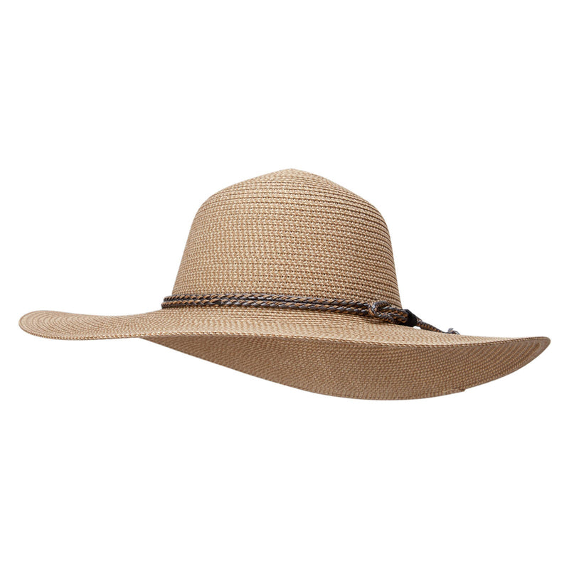 Women's Paper Braid Oval Crown Hat