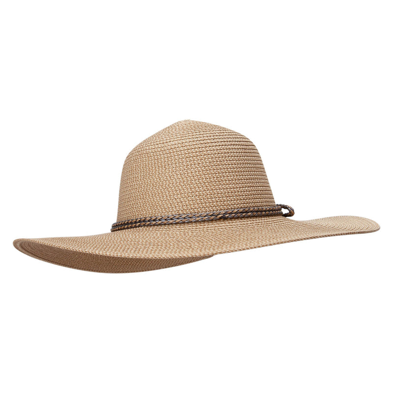 Women's Paper Braid Oval Crown Hat