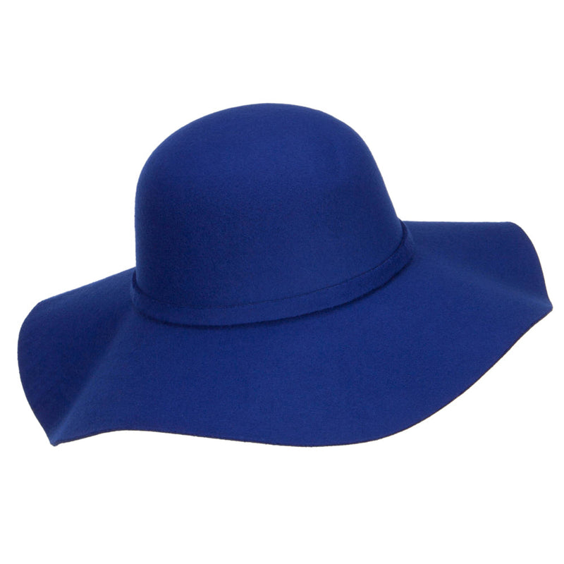 Poly Faux Felt Anchor Buckle Hat