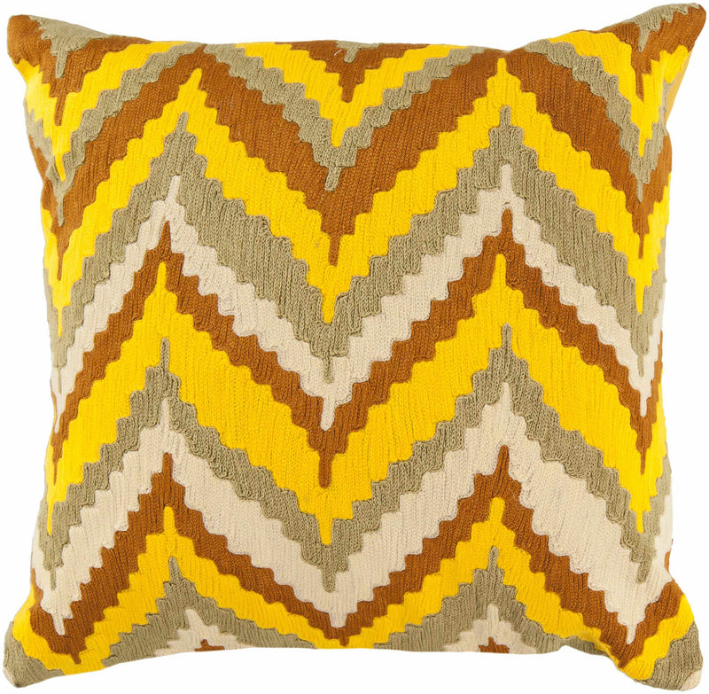 Yvorne Butter Pillow Cover