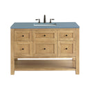 James Martin Breckenridge 48" Single Bathroom Vanity, Light Natural Oak