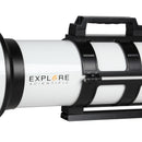 AR152 Air-Spaced Doublet Refractor Telescope with New Hybrid 2N1 Finder Base
