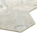 MSI Arabescato Venato 4" Hex Peel and Stick