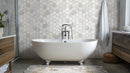 MSI Arabescato Venato White 5" Hexagon Honed Tile