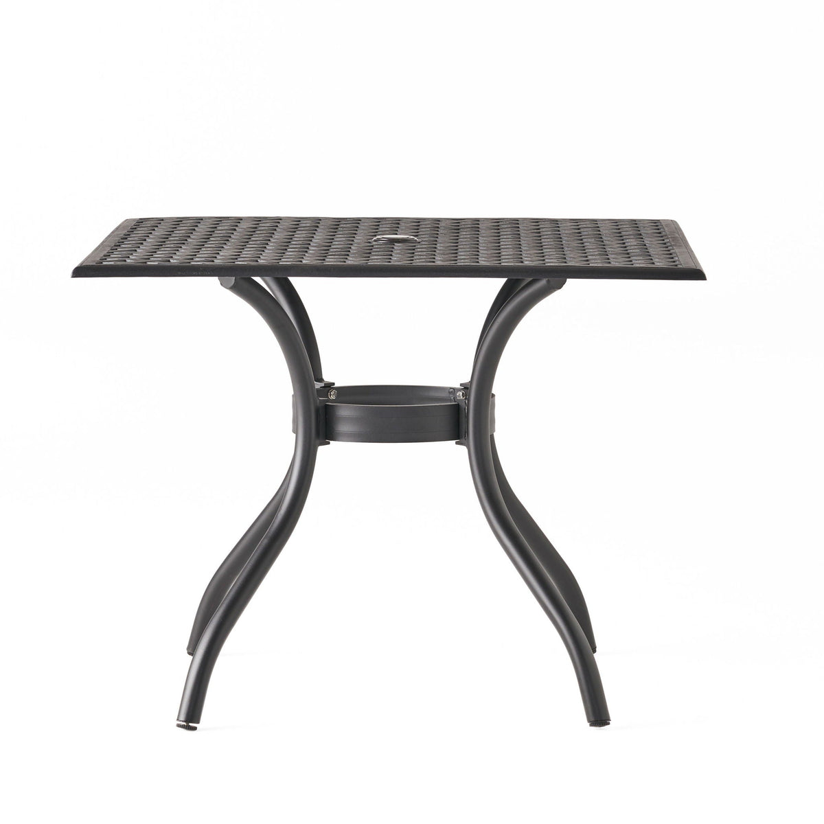 Arch Mesh Dining Table With Lightweight Frame - Black, photo 4 of 4