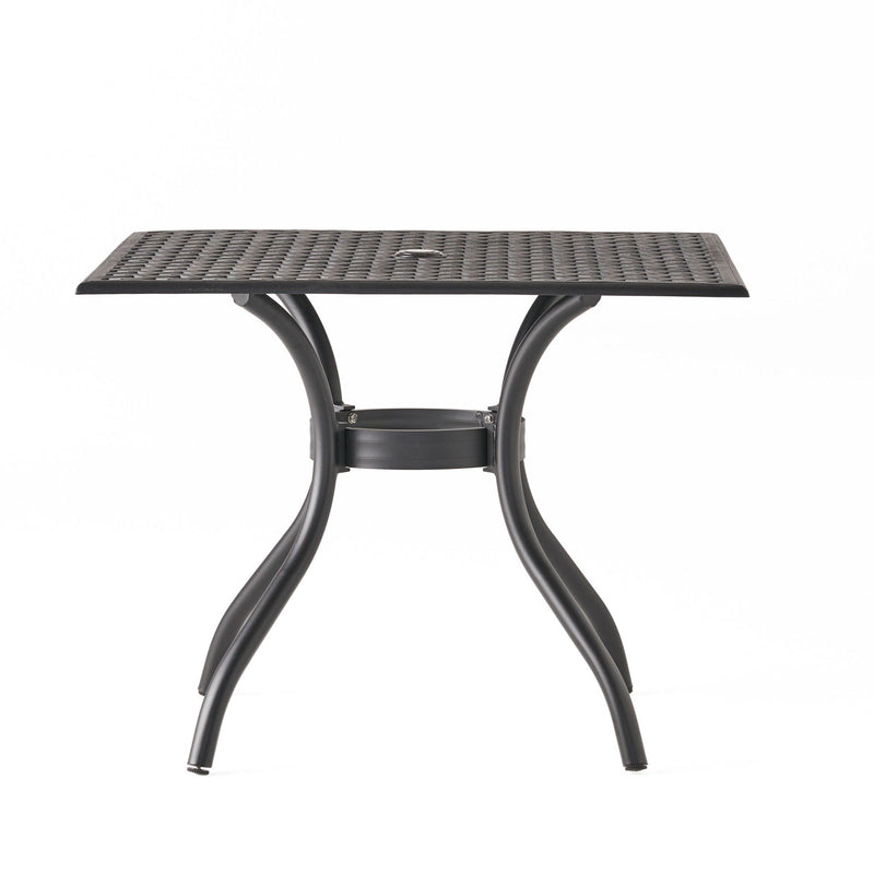 Arch Mesh Dining Table With Lightweight Frame - Black, photo 4 of 4