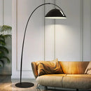 GobekUsa Aluminum Shade Black LED Floor Lamp for Living Room & Bedroom