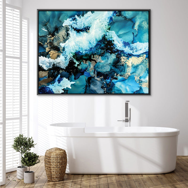Arctic Blue Canvas