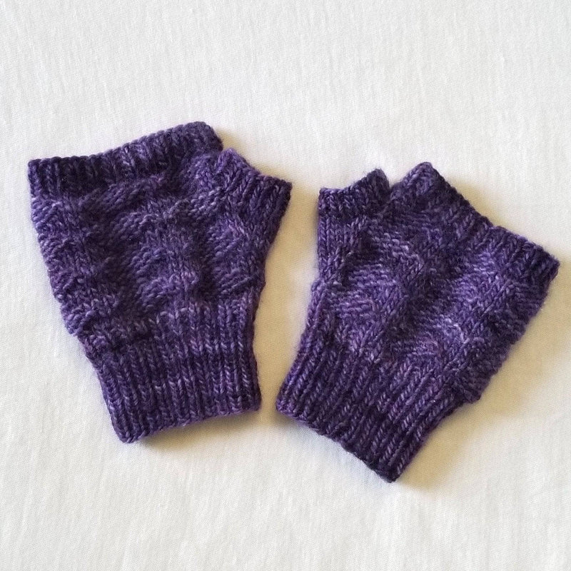 Arctic Fingerless Mitts Knitting Pattern