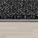 Living Room Rug Madeira Bordered with Geometric Pattern - Grey